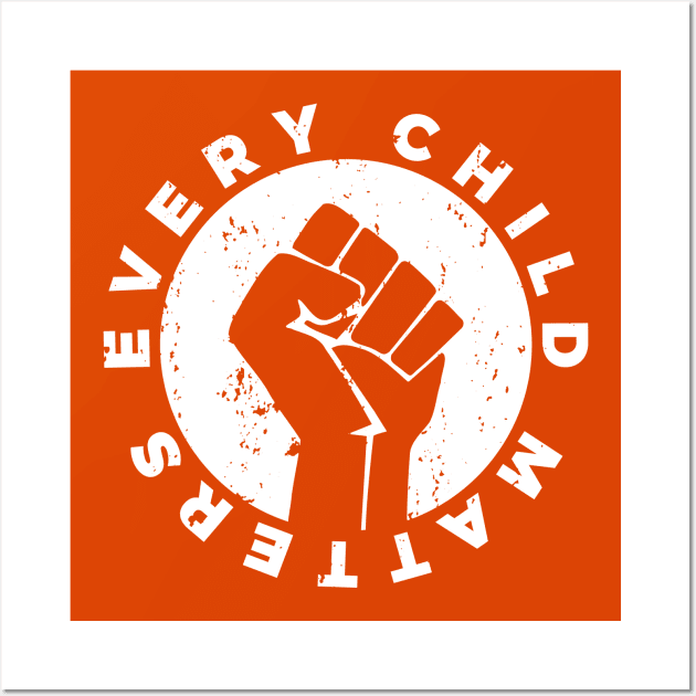 Every Child Matters Orange Shirt Day September 30th Wall Art by silentboy